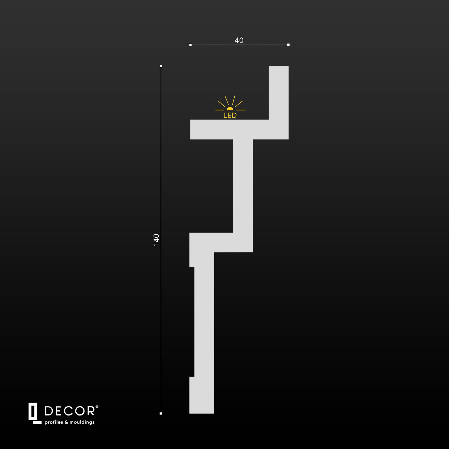 Карниз Q Decor CX138