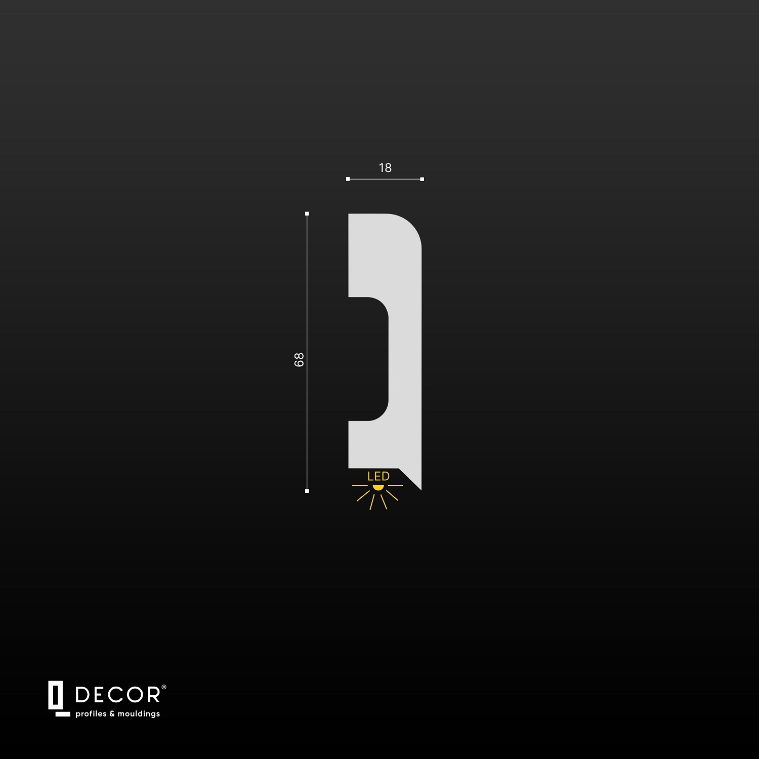 Молдинг Q Decor BX092L