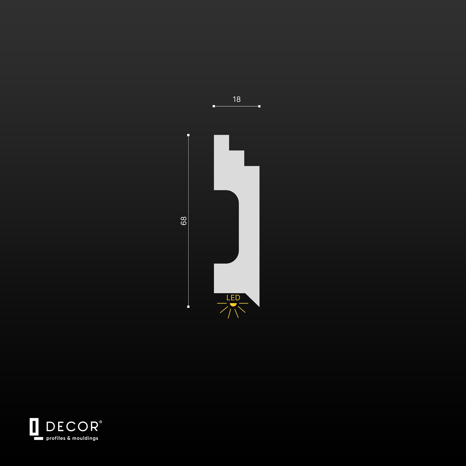 Молдинг Q Decor BX088L