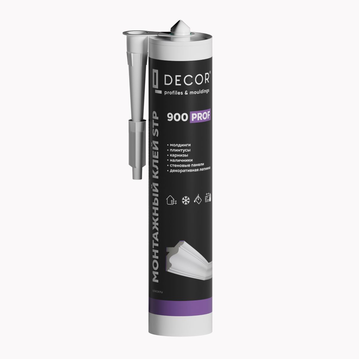Монтажный клей Q Decor STP 900 PROF